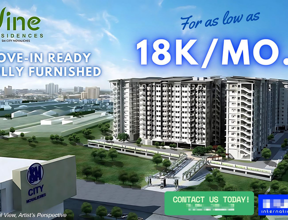 RFO  Condo in Novaliches | Vine Residences | 2BR | Fully Furnished | Move-in Ready