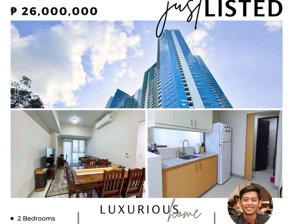 RUSH FIRE SALE: 2 Bedroom with Parking Uptown Parksuites II BGC Taguig