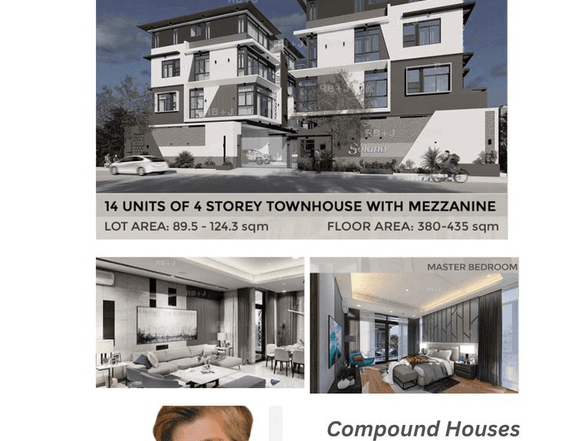 ForSale 4 Storey Townhouse with Mezzanine in Manila ,Metro Manila