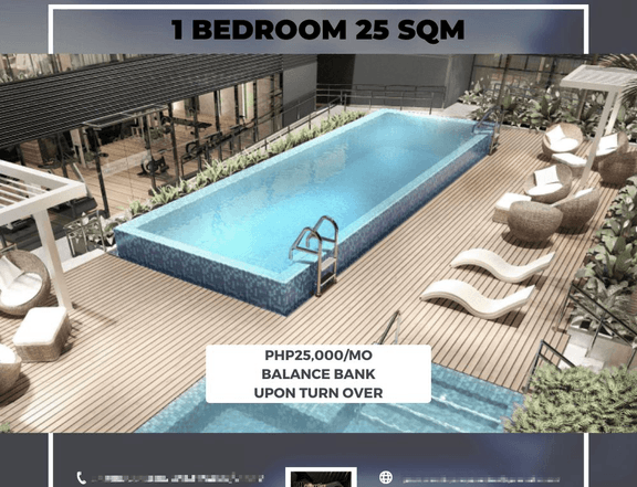 25.58 sqm 1-bedroom Office/residence Condominium For Sale
