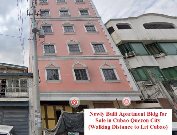 Newly Built Apartment Bldg (75 Units) for Sale in Cubao Quezon City