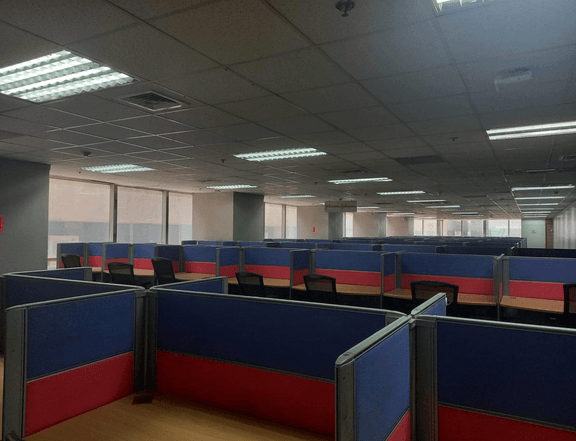 For Rent Lease BPO Office Space 1200sqm Furnished Emerald Ortigas