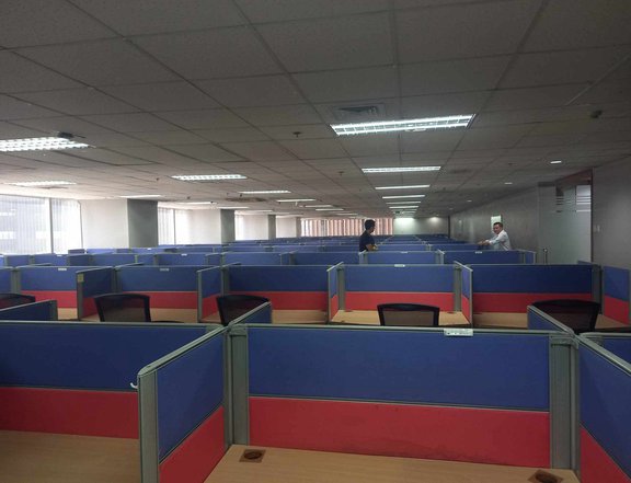 For Rent Lease BPO Office Space 1217 sqm Furnished Ortigas