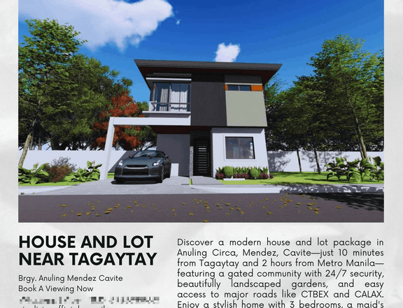 House and Lot Near Tagaytay