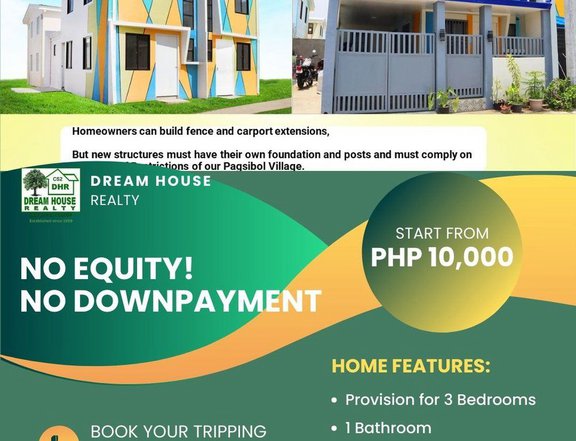 LIMITED UNITS with NO DOWNPAYMENT Duplex House for sale in Naic