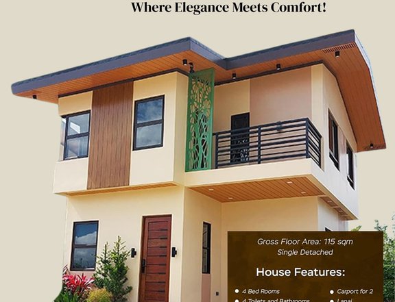 4-bedroom Single Detached House For Sale in Mabini Batangas