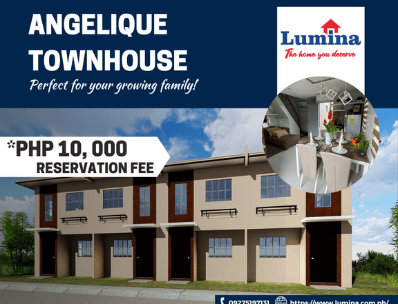 Lumina Angelique 2-bedroom Townhouse For Sale in Sorsogon City
