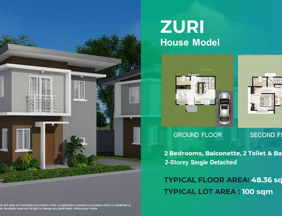 Pre-selling 2-bedroom Single Detached House For Sale in Consolacion