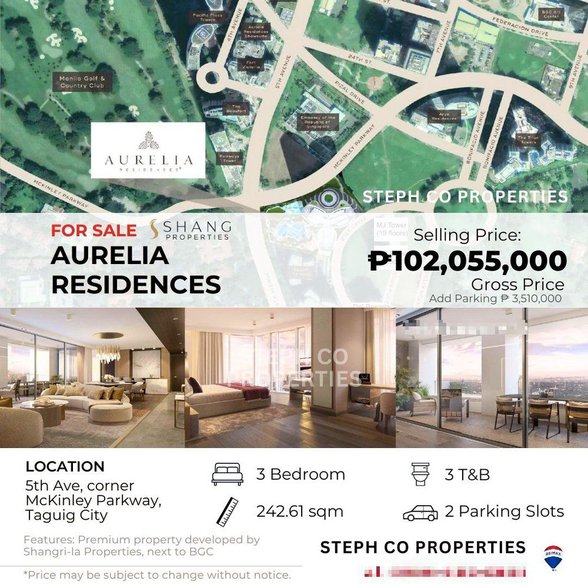 Shangri La Residences Condo For Sale BGC Taguig [7,218 Properties