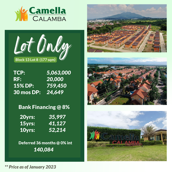 Milagrosa Calamba Laguna [3,975 Properties] (April 2023) on
