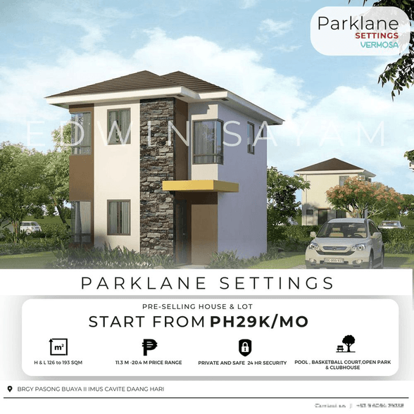 Preselling House And Lot For Sale Cavite City Cavite 🏘️ [2,123