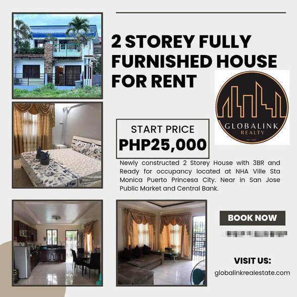 House And Lot For Rent Puerto Princesa Palawan 🏘️ [1 Property] (August