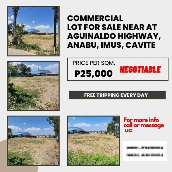 Commercial Lot For Sale Imus Cavite 🚜 [121 Properties] (February 2024