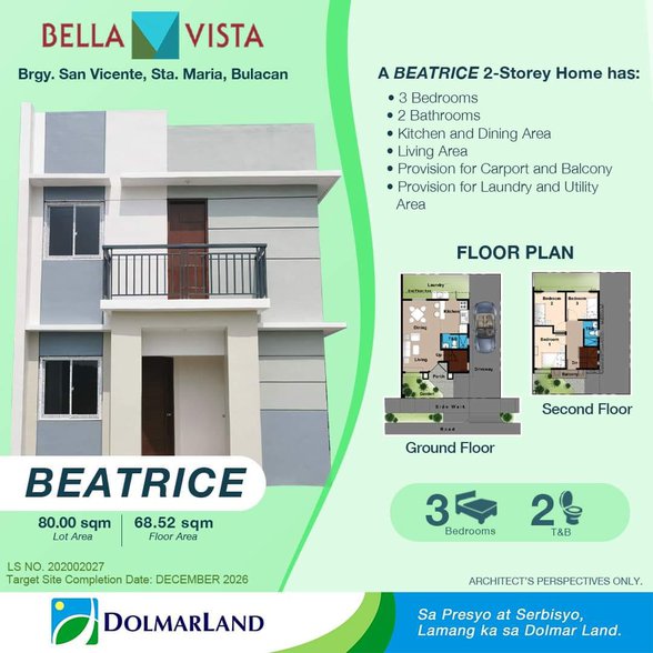 Single Attached House For Sale Balagtas Bigaa Bulacan 🏘️ [686 Properties] (March 2024) on