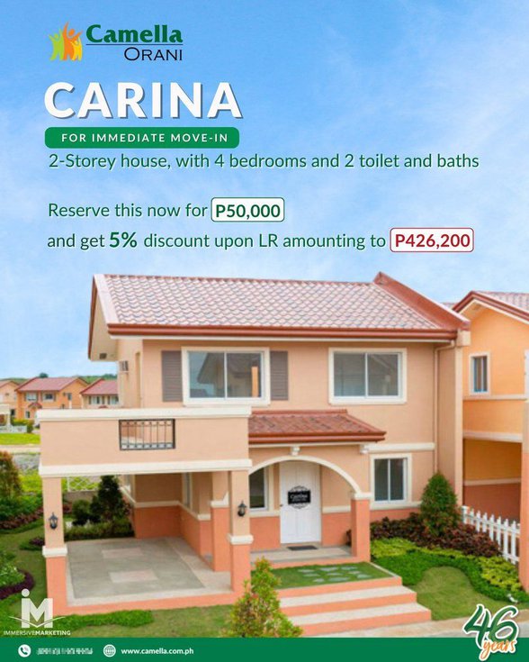 Single Attached House For Sale Orani Bataan [116 Properties] (September 2024) on