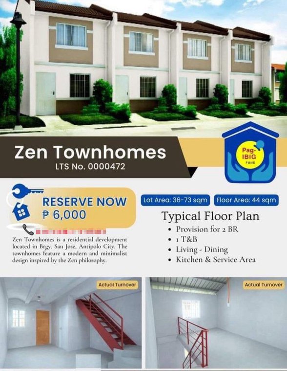 Pasalo House And Lot For Sale Morong Rizal 🏘️ [543 Properties] (June
