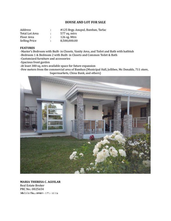 House And Lot For Sale Camiling Tarlac 🏘️ [467 Properties] (March 2024