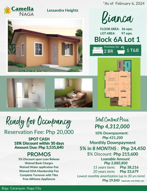 Discounted House And Lot For Sale Naga Camarines Sur 🏘️ [94 Properties ...