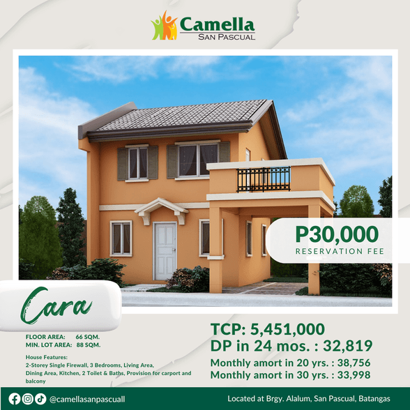 2 Storey House And Lot For Sale San Pascual Batangas 🏘️ [1,178