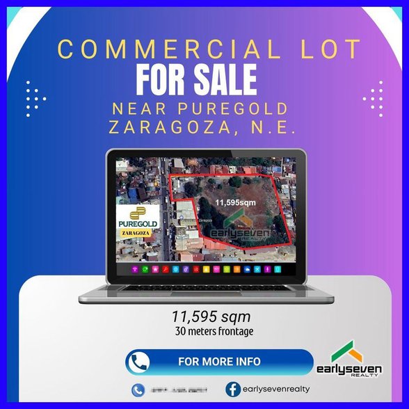 Commercial Lot For Sale Zaragoza Nueva Ecija [11 Properties] (September