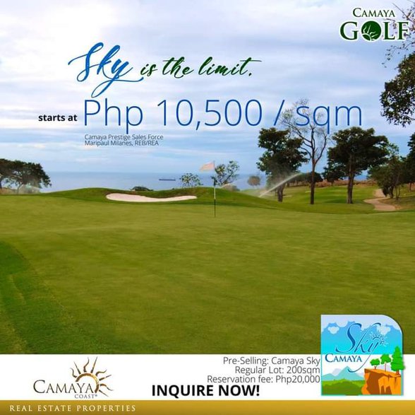 Camaya Coast Price List