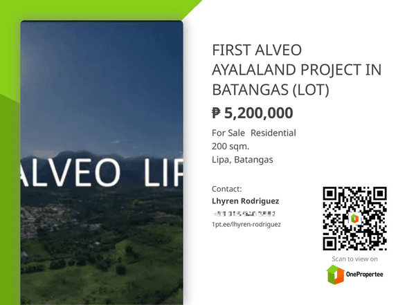 First Alveo Ayalaland Project In Batangas Lot 1.9kghKjuhf94drQKD8.scFki 