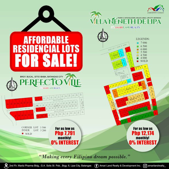 Residential Lot For Sale Batangas City Batangas 🚜 [504 Properties