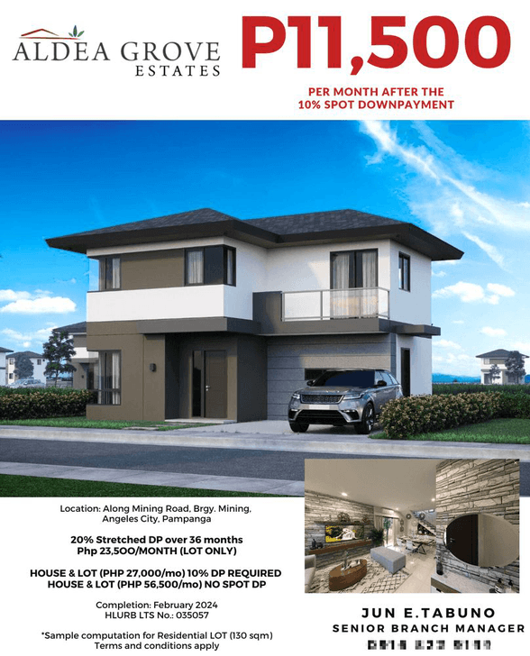 Low Cost House And Lot For Sale Clark Porac Pampanga 🏘️ [733 Properties