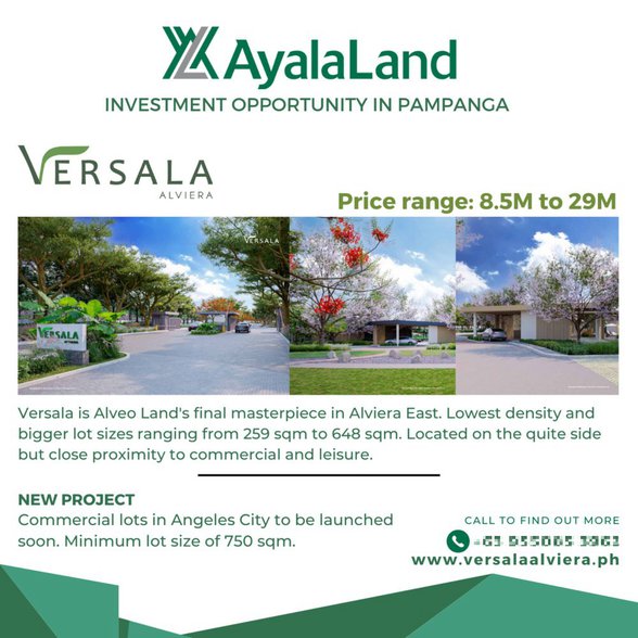 Residential Lot For Sale Alviera Industrial Park Porac Pampanga 🚜 [405