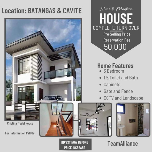 Low Cost House And Lot For Sale Lipa Batangas 🏘️ [1,314 Properties