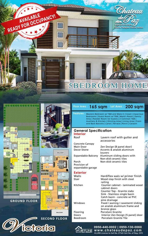 5 Bedroom House And Lot For Sale Panglao Bohol [24 Properties