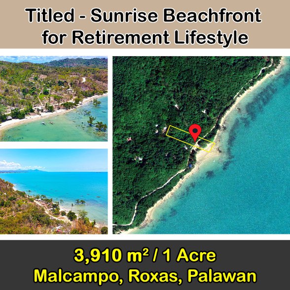 Beachfront Beach Property For Sale Coron Palawan [150 Properties