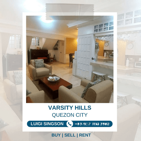 4 Bedroom House And Lot For Sale Loyola Heights Quezon City [1,564