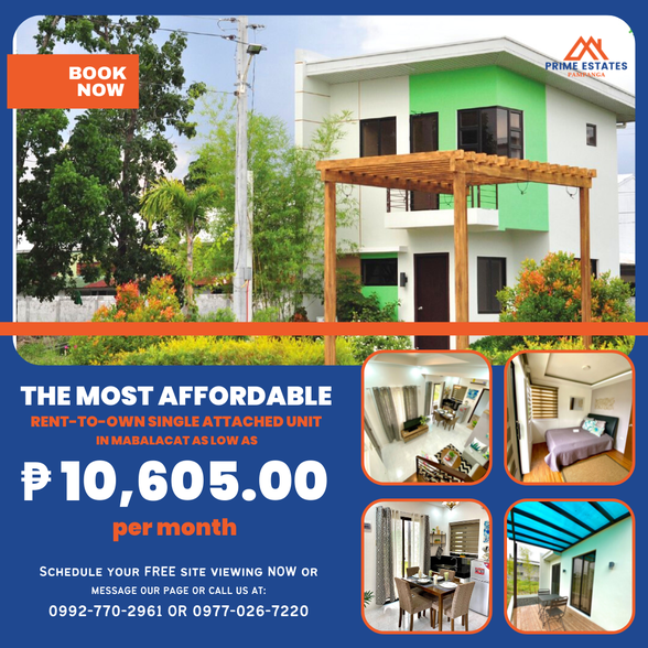 Rent To Own House Mabalacat Pampanga 🏘️ [915 Properties] (July 2022) on