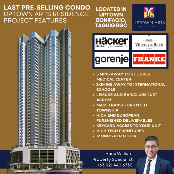 Ready For Occupancy Condo For Sale Bgc Bonifacio Global City The Fort Fort Bonifacio Taguig 🏙️