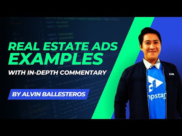 Youtube - What Real Estate Ads to Post and check your competitor ad
