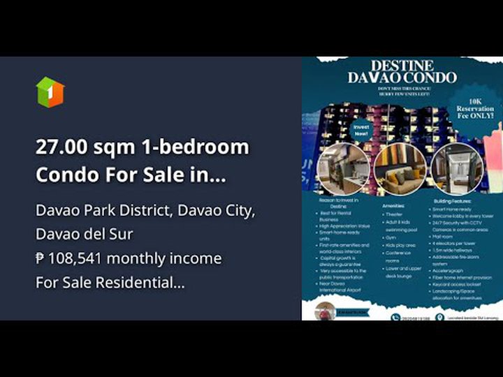 Youtube - Pre Selling Condominium in Davao city Beside SM Lanang