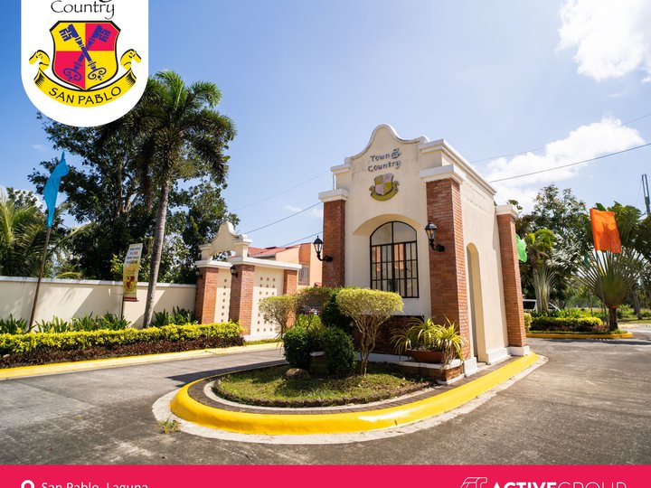 Invest and Own a Residential Lot for Sale in Town and Country San Pablo Laguna:Low DP;Bank Home Loan
