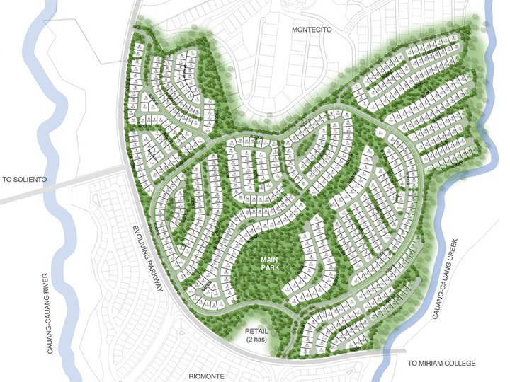 Bicycle Nuvali Trail Map Nuvali Trail Map 165 Sqm Dream Lot In