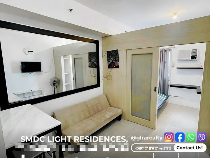 1-Bedroom Condominium for Sale in SMDC Light Residences Tower 1, Mandaluyong City