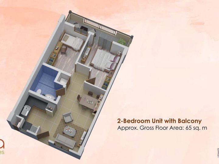 Ready-for-Occupancy 2-Bedroom Condo at Resort-Style Alea Residences in Bacoor