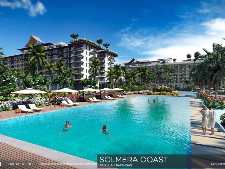 Prime Beachfront Residential Condominium for Sale in San Juan, Batangas: Solmera Coast by DMCI Homes