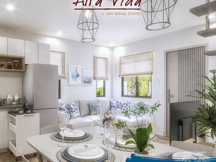 2-bedroom Single Attached House For Sale in San Rafael Bulacan