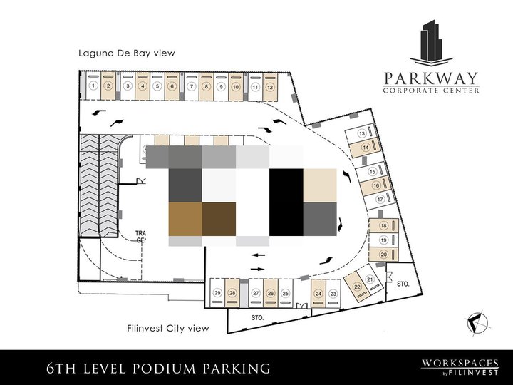 Prime Office Units for Lease at Parkway Corporate Center in Alabang