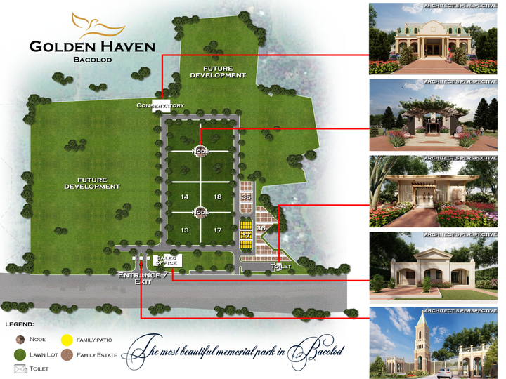 Memorial Lot for Sale 10% DP 5 years to pay Low Monthly Installments: Golden Haven Bacolod Negros
