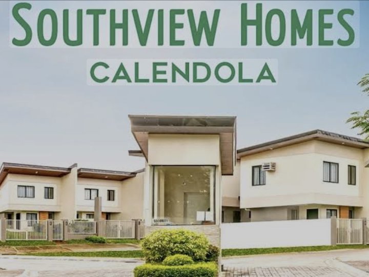 House and Lot for Sale in Southview Homes Calendola, San Pedro, Laguna: CASH or Installment via Loan