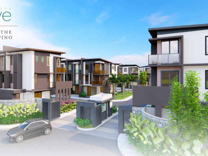 Preselling Three-story townhouse for sale with resort amenities in Santa Monica Nova Quezon City