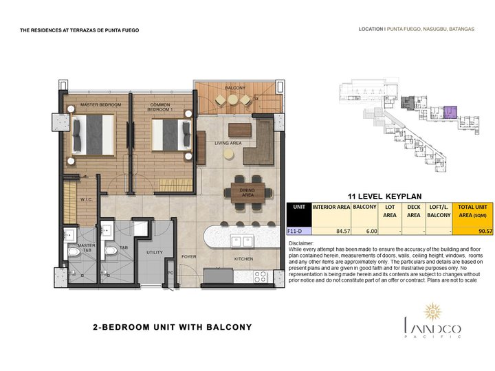 Invest, Own and Retire at The Residences at Terrazas de Punta Fuego: 2BR Condo For Sale Seaviews