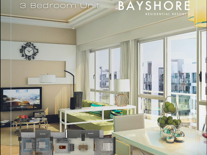 Luxurious 3-Bedroom Condo in Bayshore Residential Resort 2, Paranaque