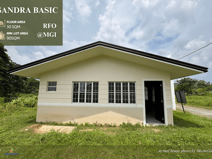 House and Lot for Sale MetroGate Indang, Cavite: Sandra Model Basic but Expandable with big lot